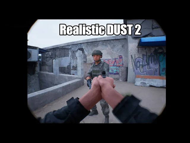 Dust2 [Map Test] - Unreal Engine 5