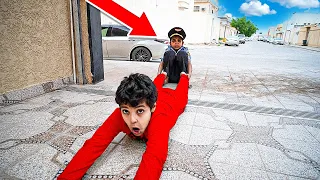 زياد مايقدر يطلع برا البيت!!