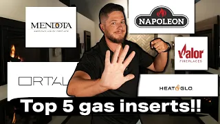 Embers TOP 5 GAS fireplace inserts The best performance and best looking heaters