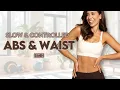 Download Lagu 5 Min Pilates Deep Core \u0026 Waist | Slow \u0026 Controlled | At Home Workout