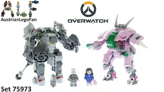 Lego Overwatch 75973 D.Va &amp; Reinhardt Speed Build