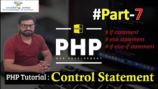 Control structures in PHP - If Else Else if Switch While For Loop Tutorial in Hindi -7
