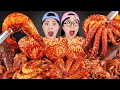 Download Lagu Spicy Seafood Boil Mukbang 매운 대왕해물찜 먹방 DONA 도나