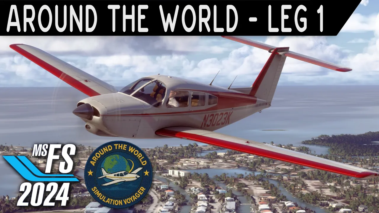 Around the World Begins | Scenic GA Flight Leg 1