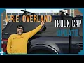 ARE Overland Truck Cap One Year Update Yakima Roof Rack with Landing Pads and Skyline Towers