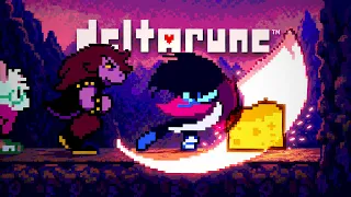 deltarune - kris absolutely murders a block of cheese