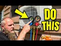 TOO EASY How to vacuum a DIY mini split easy Step by Step Save yourself some money