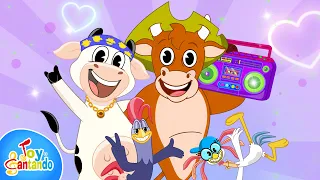 El Rap de la Amistad 🐮💛 | Canciones de Amistad para Cantar y Jugar | La Vaca Lola