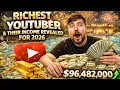 Top 10 Richest YouTuber and Their Income Revealed for 2026