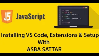 Installing VS Code Extensions Setup JavaScript Tutorial In Hindi