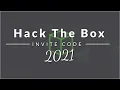 Hack The Box Invite Code 2021 Bhawesh