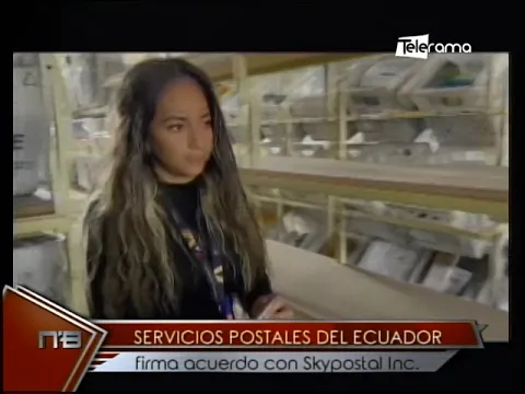 Servicios postales del Ecuador firma acuerdo con Skypostal Inc.