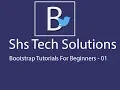 Bootstrap Tutorial For Beginners - 01 What Is Bootstrap How To learn Bootstrap