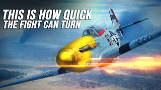 Download This Is How Fast The Tables Can Turn | P-51 Vs Fw-190 Dogfight | World War II | IL-2 Great battles | MP3