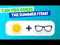 Emoji Challenge Guess the Summer Item