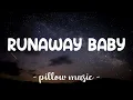 Download Lagu Runaway Baby - Bruno Mars (Lyrics) 🎵