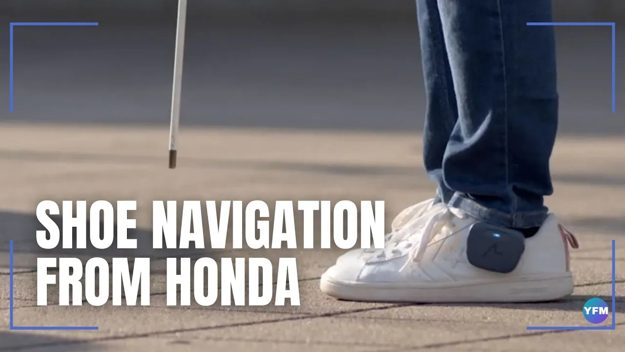 SHOE NAVIGATION FROM HONDA
