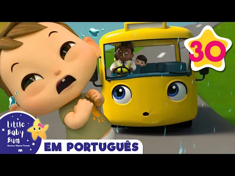 Download MP3 As Rodas Do Ônibus | TV infantil | Desenhos Animados | Lellobee em Português