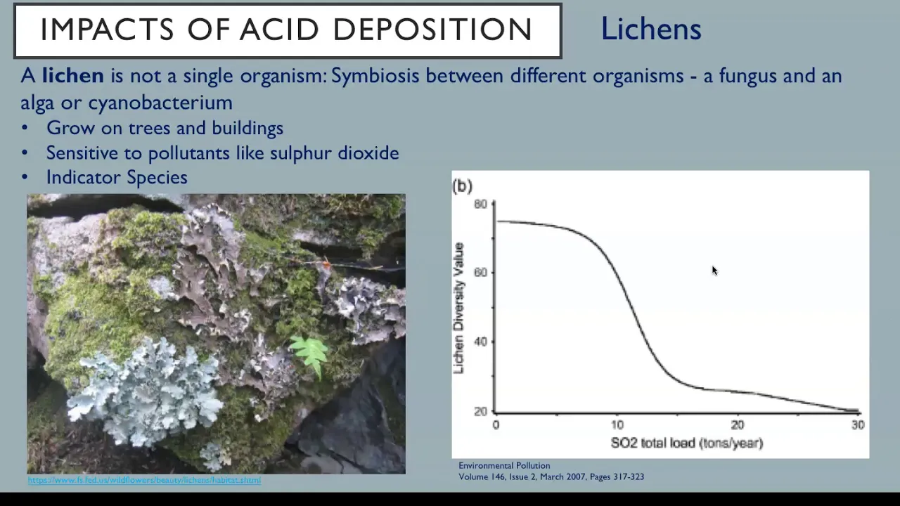 IB ESS Topic 6 4 Acid Deposition