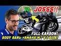 Download Lagu EDAN BRO!! FULL KARBON, INILAH PENAMPAKAN BODY YAMAHA M1 MESIN V4 TERBARU!