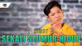 Download Hasby - Sekali Seumur Hidup | Official Lyric Video MP3