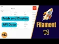 Fetch and Display API Data - FilamentPHP v4 Ep 43