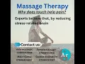 Massage therapy