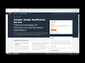 Creating and Subscribing to AWS SNS topic