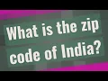 What is the zip code of India