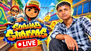 🔥 आज Subway Surfers में होगा सबसे खतरनाक LIVE 😱 | पकड़ सको तो पकड़ो! 🚆💨 #SubwaySurfers #Live #Gaming