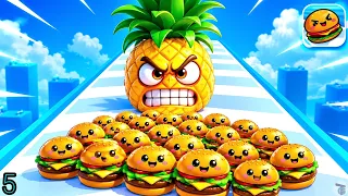 Food Run Game Walkthrough π±π| Satisfying Gameplay Part-5 (android & iOS)