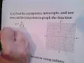 Algebra 3 Unit 7 - 3 5 Graphing Rational Functions