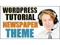 Wordpress Tutorial For Beginners Step By Step 2016 Newspaper Theme 7 Tutorial
