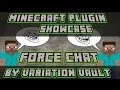 Force Chat Force players chat troll Minecraft Bukkit Plugin