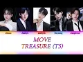 Download Lagu TREASURE (T5) (트레저 (T5)) - MOVE {Color Coded Lyrics}