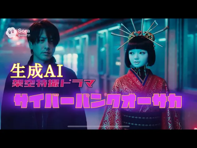 架空ドラマ「サイバーパンクオーサカ」シーズン1主題歌「city in aquarium」TVsize.ver