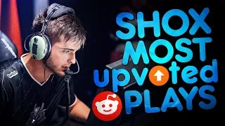 CS GO - SHOX S MOST UPVOTED REDDIT PLAYS OF ALL TIME INSANE CLUTCHES SMART PLAYS