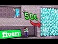 I coded a FAKE Minecraft world and TROLLED a 14-year-old from FIVERR
