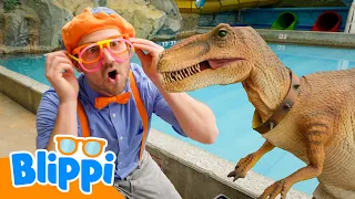 Blippi Rencontre Stanley le Dinosaure ! Nouveau | Blippi français | Vidéos éducatives pour enfants