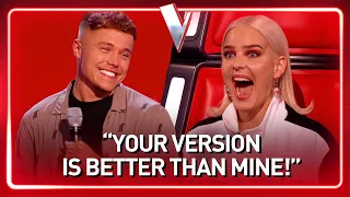 Download HANDSOME singer sets Coach Anne-Marie's HEART ON FIRE with her own song on The Voice | Journey #253 MP3