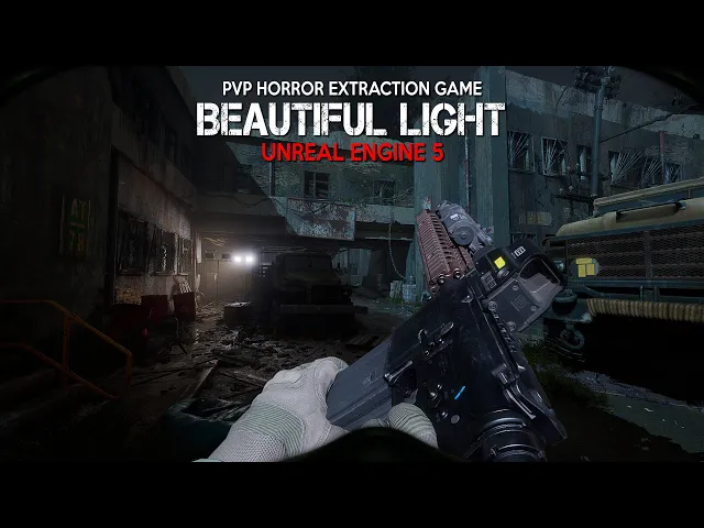 BEAUTIFUL LIGHT 10 Minutes of Gameplay | New PvP Horror Extraction in Unreal Engine 5 HD 4K 2023