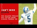 LET S GO Pat McAfee FREAKS OUT After Lions Kicker Tosses TD