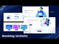 Responsive Banking Website Design Theme Using JS From Scratch - Part 4