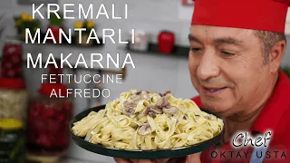 KREMALI MANTARLI MAKARNA ❗️Aşırı Lezzetli