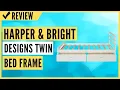 Harper Bright Designs Twin Bed Frame Review