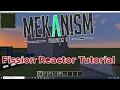 Minecraft Mekanism Fission Reactor Tutorial