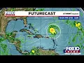 Meteorologists Jennifer Lambers and Matt Barrentine have the latest on Lee and your weekend