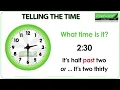 Download Lagu Telling the Time in English | Learn how to tell the time in English with Pronunciation