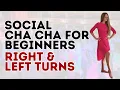 Download Lagu A Beginner's Guide To Social Cha Cha Cha - How To Do A Right and Left Turn