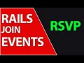 Joinable Events For Devise Users Speedrun Ruby on Rails 7 Tutorial